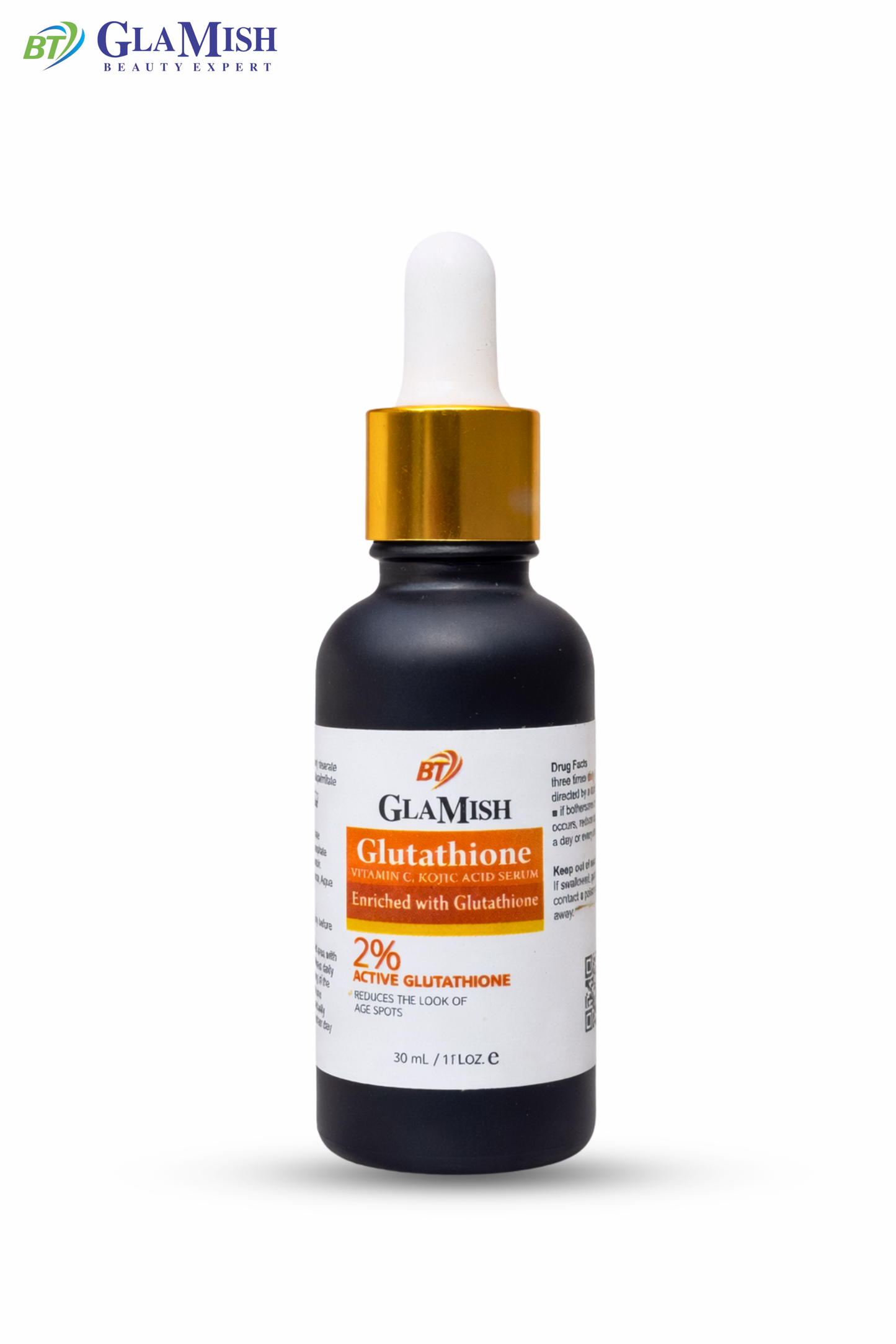 Glamish Glutathione Serum – Skin Brightening & Dark Spot Reduction (2%)