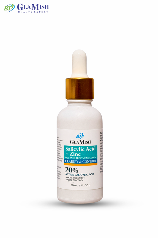 Glamish Salicylic Acid + Zinc Serum – Acne Control & Oil Balancing Treatment (20%)